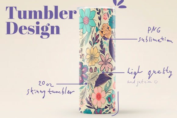 Download Boho Tumbler Sublimation Design Png - Boho tumbler Collection
